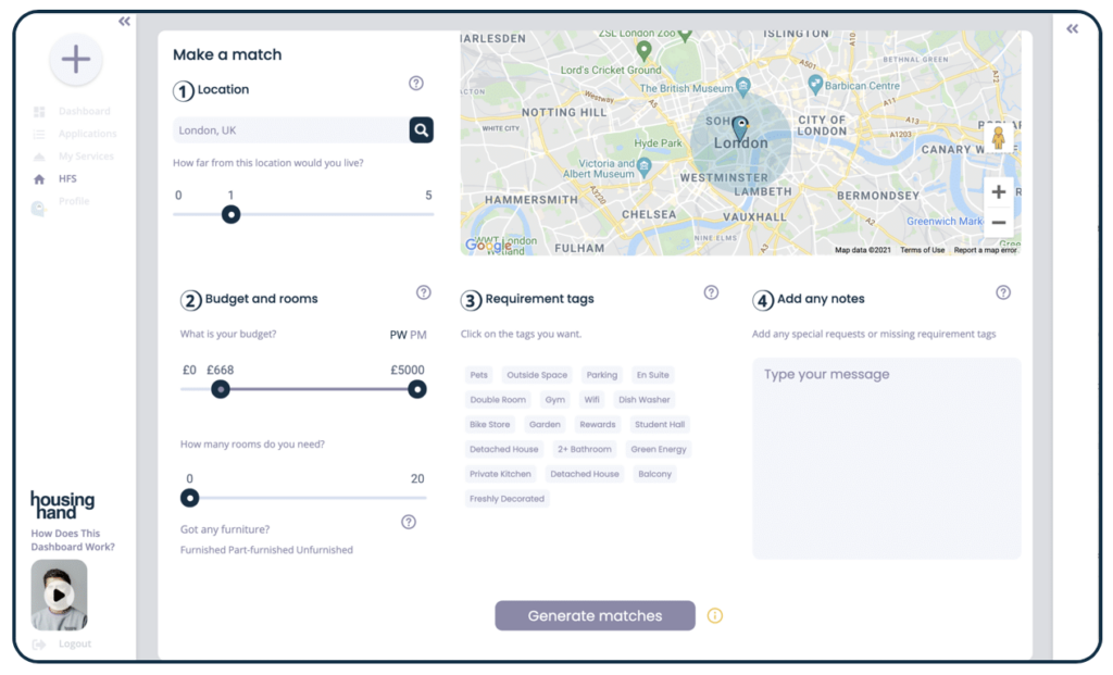 House Finder Service