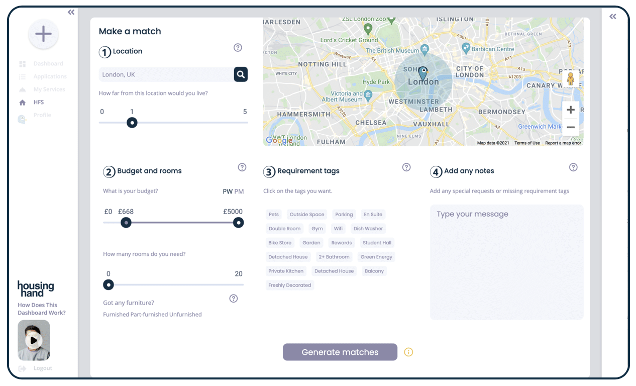 House Finder Service